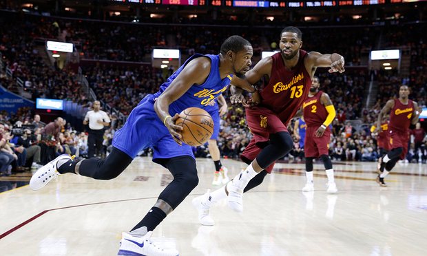 LeBron and Irving to help Cavaliers win Warriors